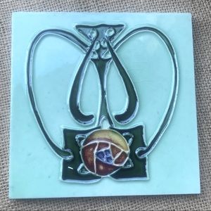 10 Hard To Find NEATCO Tiles Arts Crafts Art Nouveau Dragonfly